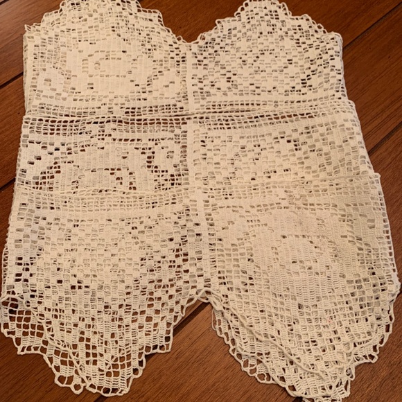 Lace Trim Handmade White Antique - Picture 9 of 10